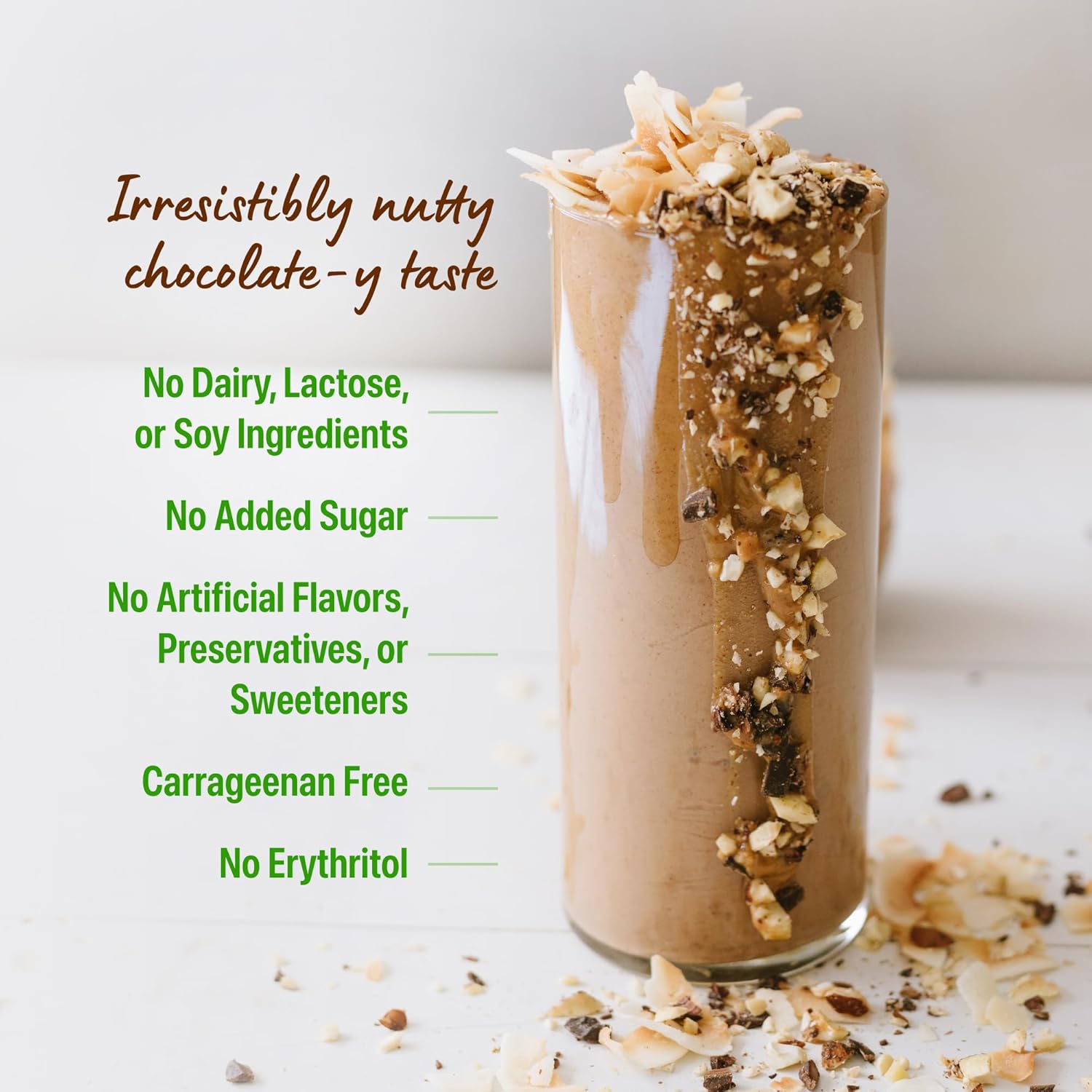 Orgain Organic Vegan Protein Powder, Chocolate Peanut Butter - 21g Plant - View 5