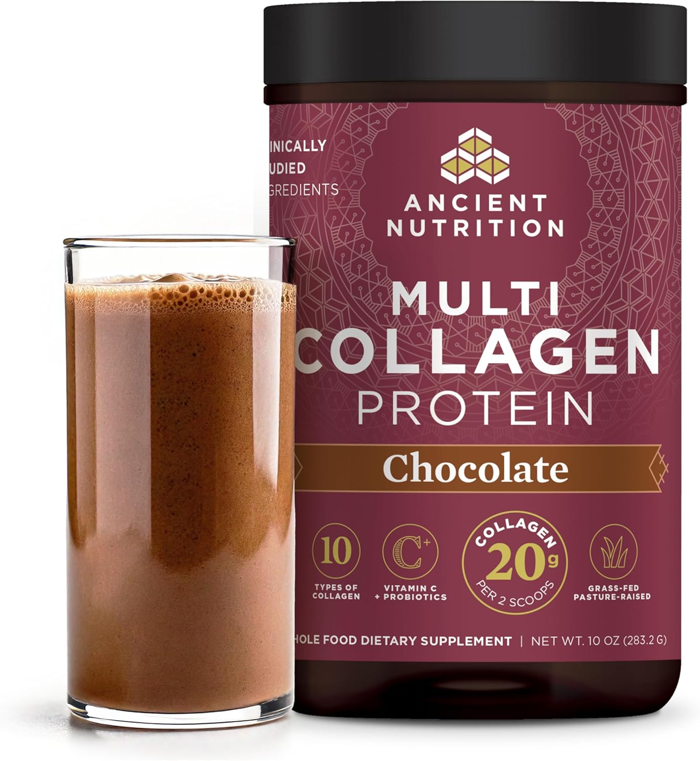 Ancient Nutrition Collagen Peptides Powder, Multi Collagen Protein, Women &