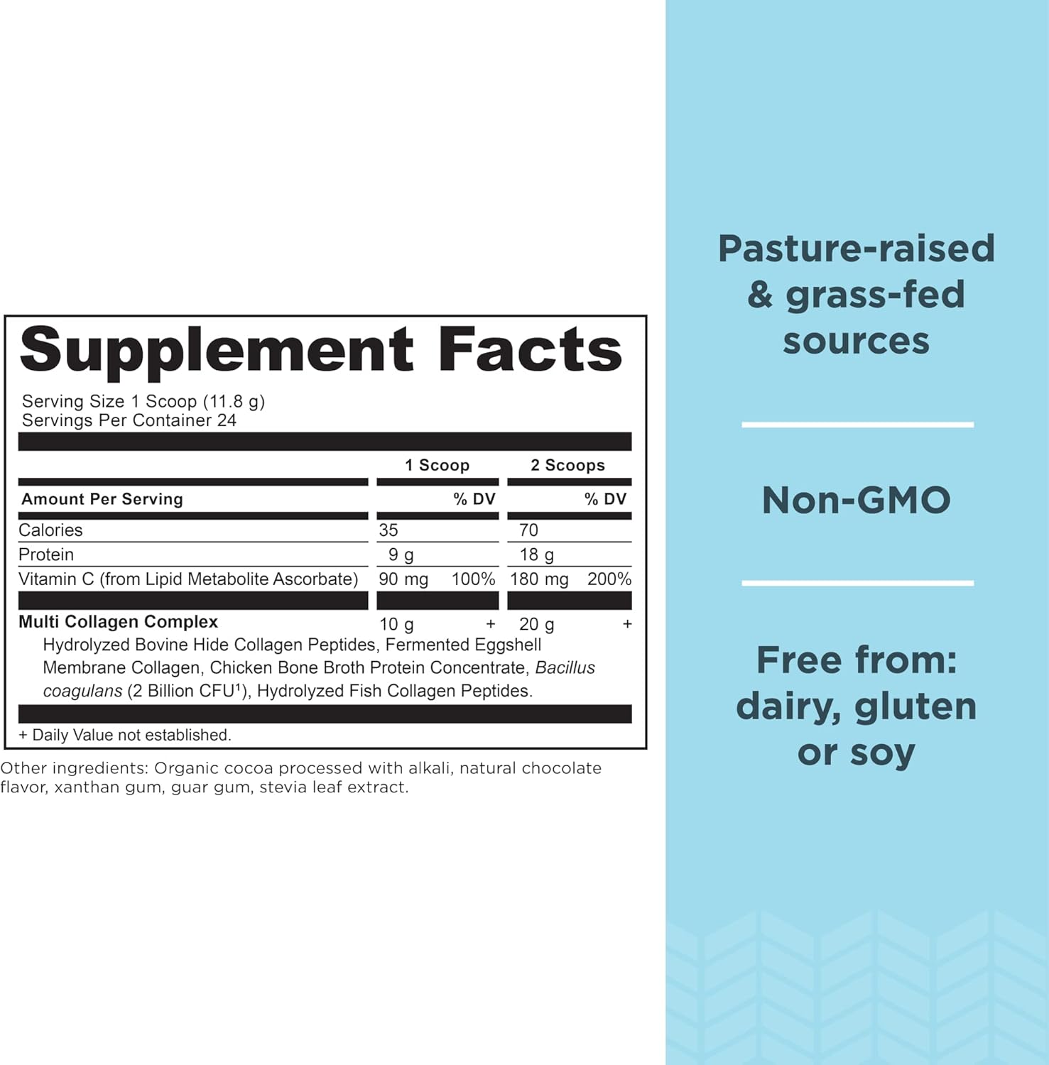 Ancient Nutrition Collagen Peptides Powder, Multi Collagen Protein, Women & - View 2
