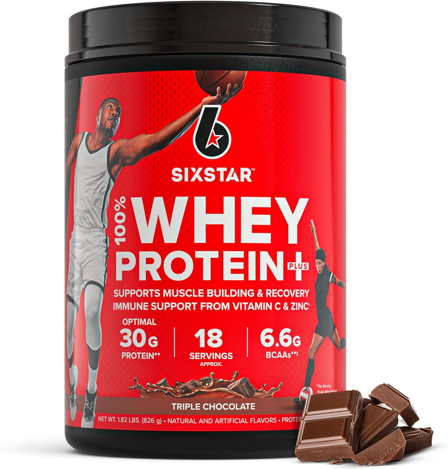 Six Star Whey Protein Powder Whey Protein Plus | Whey Protein Isolate &