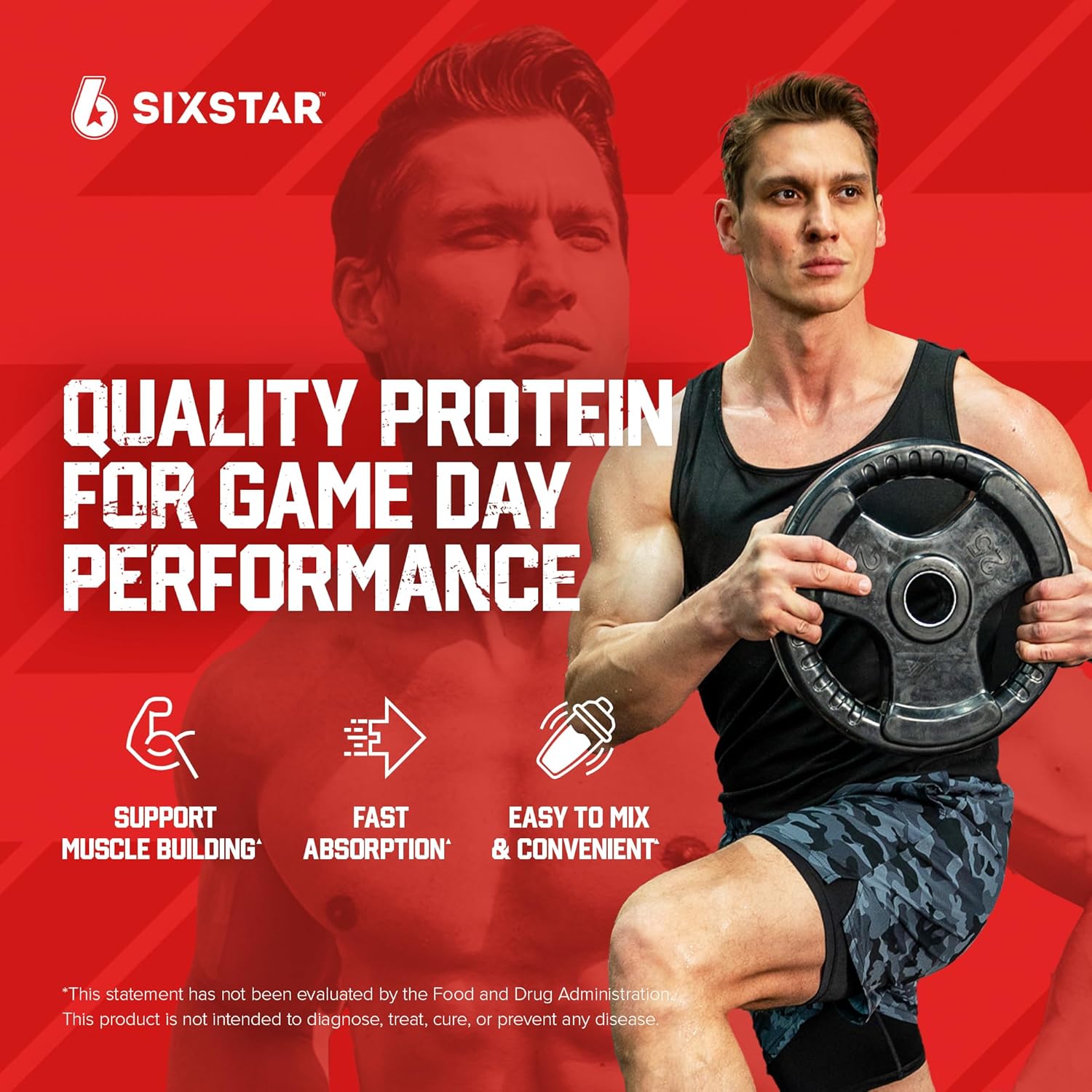 Six Star Whey Protein Powder Whey Protein Plus | Whey Protein Isolate & - View 2