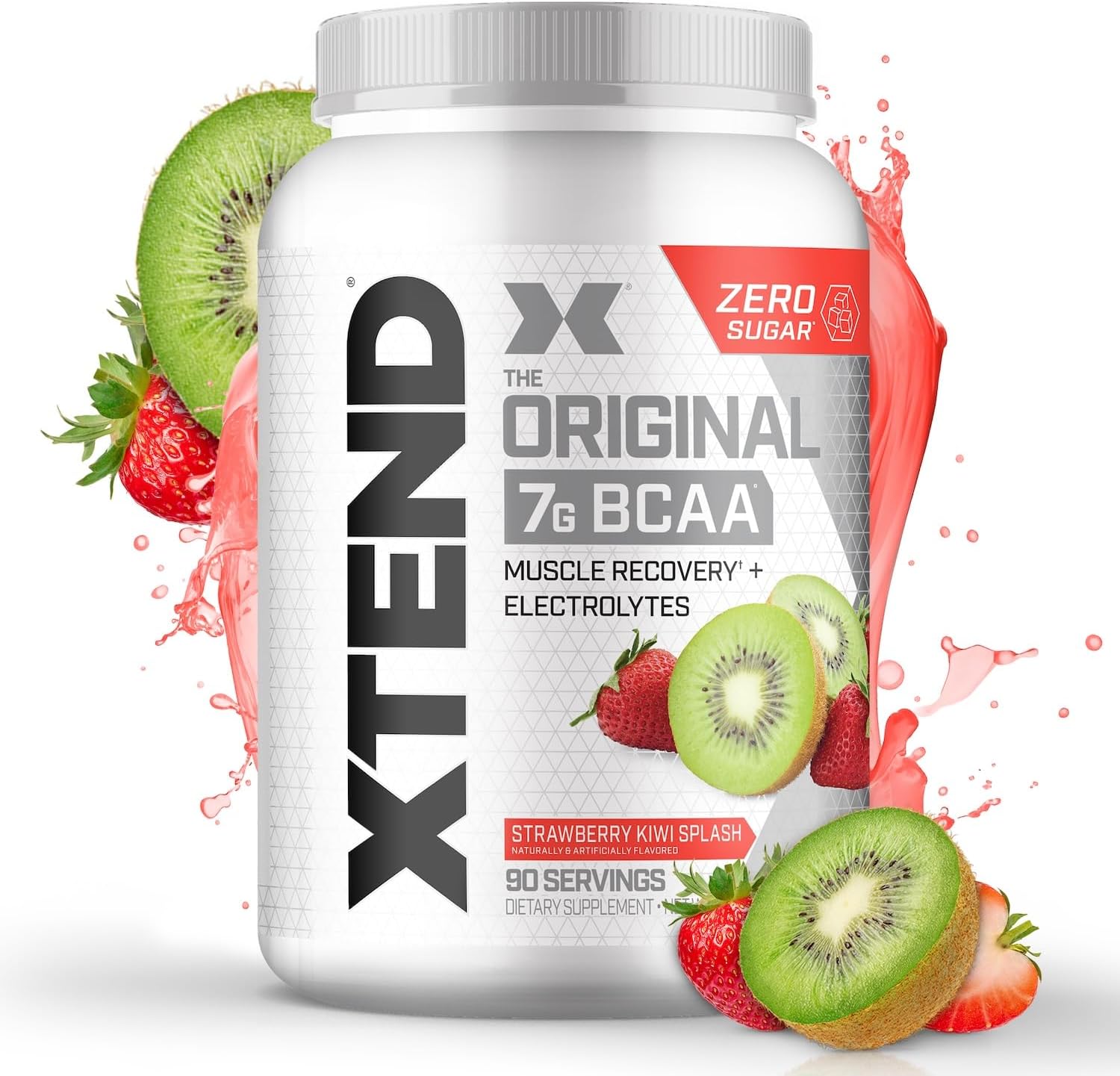 Xtend Original BCAA Powder, 7g BCAAs and 2.5g L-Glutamine for Muscle Recovery