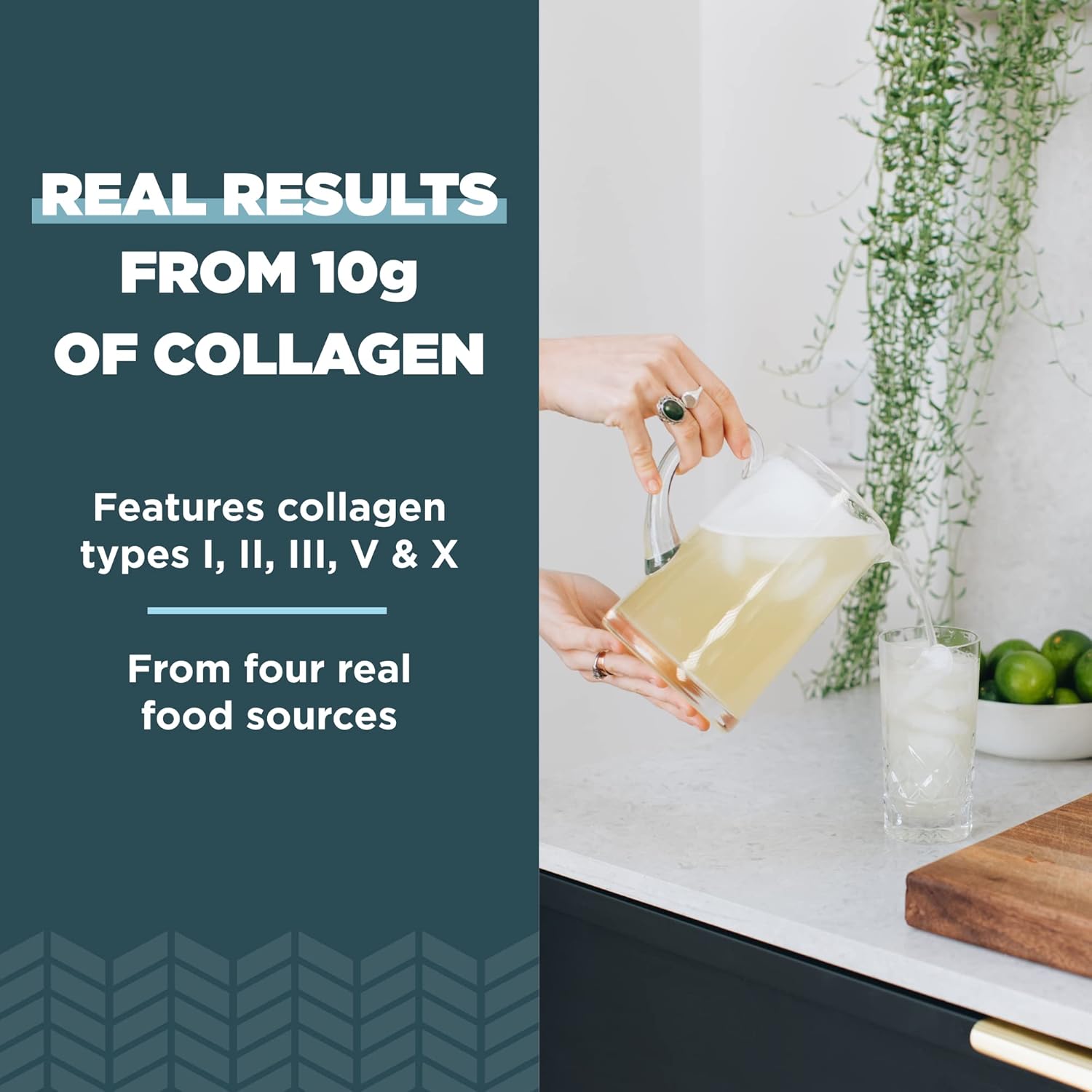Ancient Nutrition Collagen Powder Protein, Multi Collagen Protein, Cucumber - View 3
