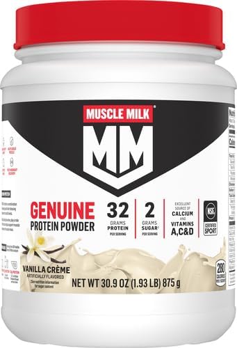 Muscle Milk Lean Muscle Vanilla Creme Protein Powder, 1.93 Pound (Pack of 2) - View 2