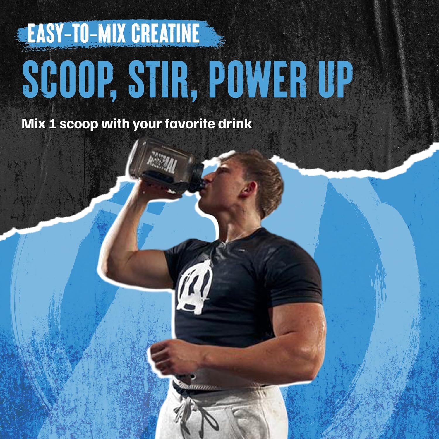 Animal Creatine Monohydrate Powder - Micronized Creatine for Women and Men, - View 6