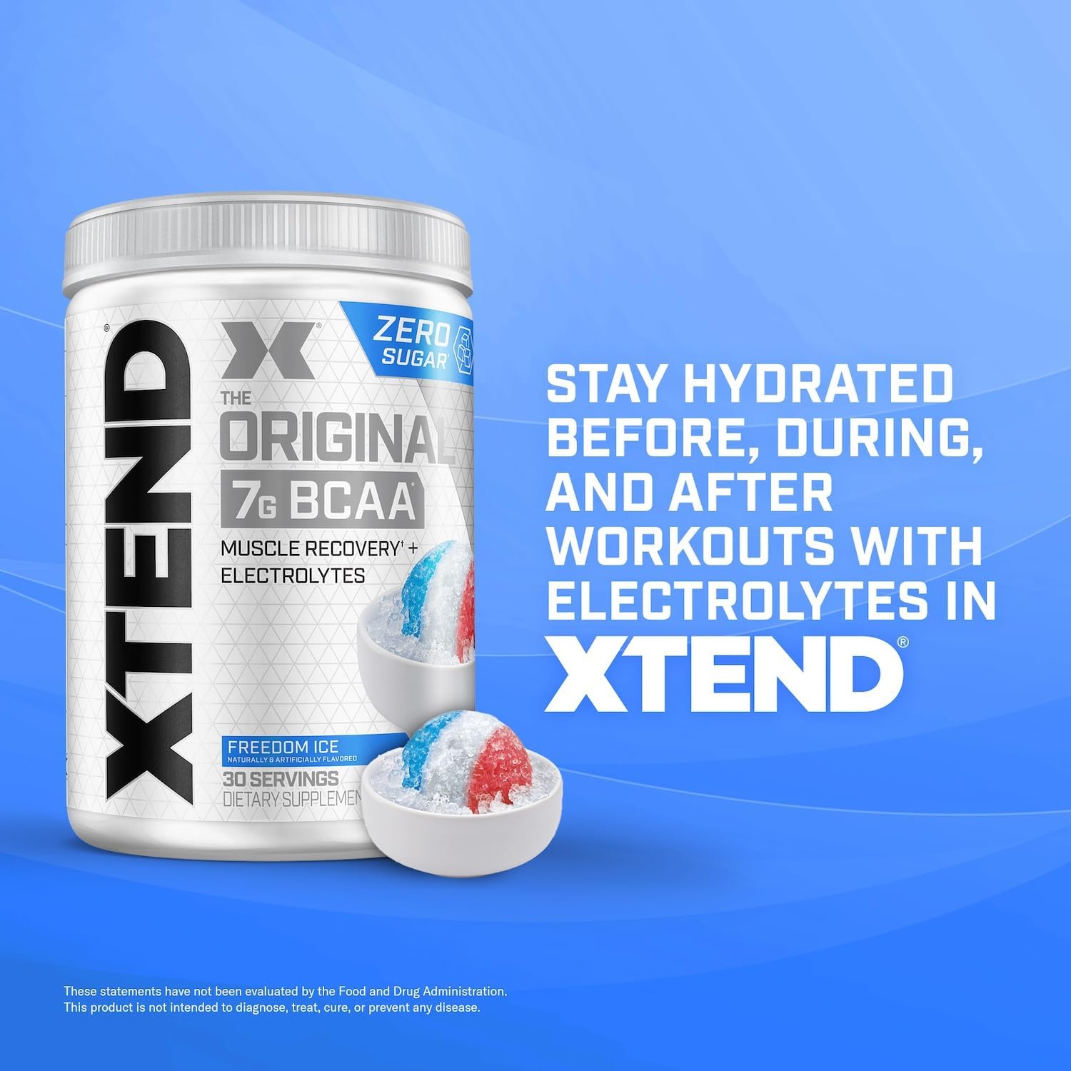 Xtend Original BCAA Powder, 7g BCAAs and 2.5g L-Glutamine for Muscle Recovery - View 6