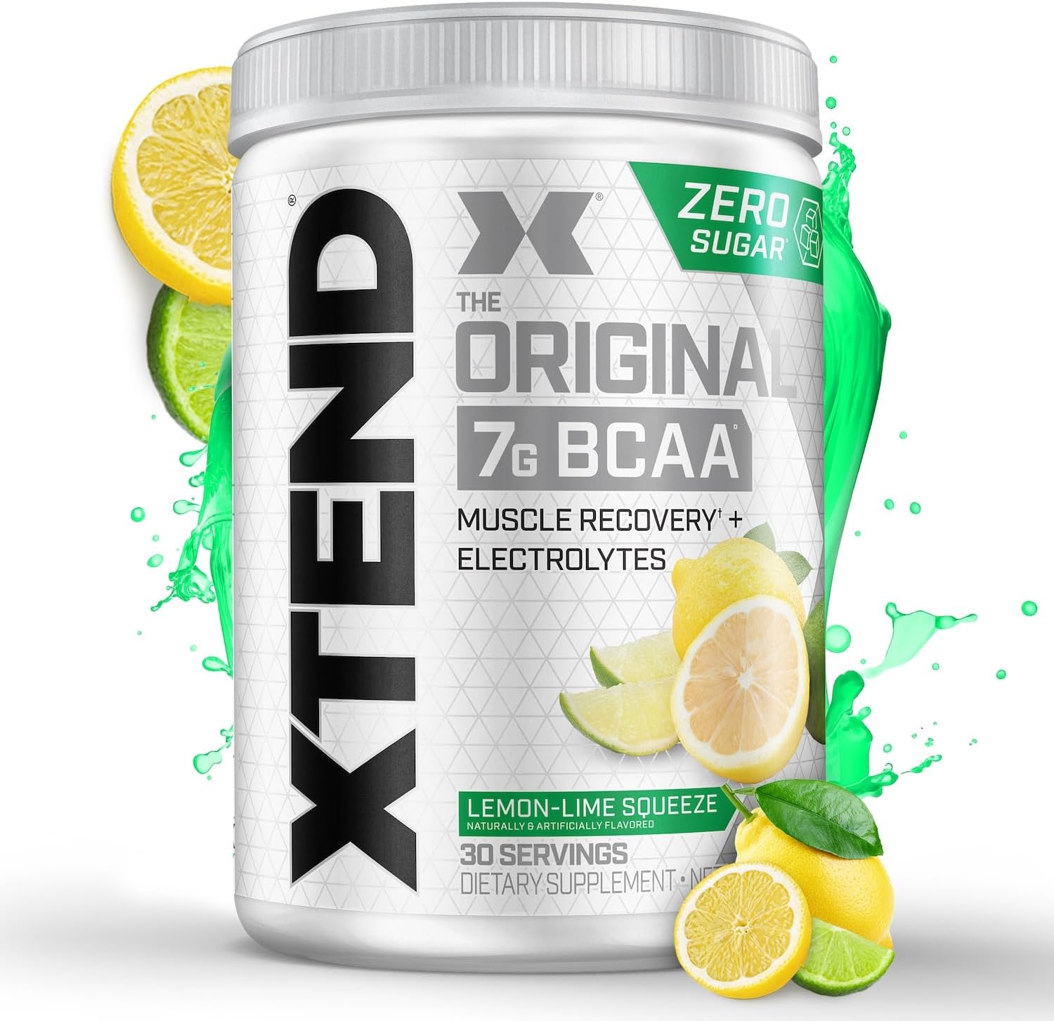 Xtend Original BCAA Powder, 7g BCAAs and 2.5g L-Glutamine for Muscle Recovery