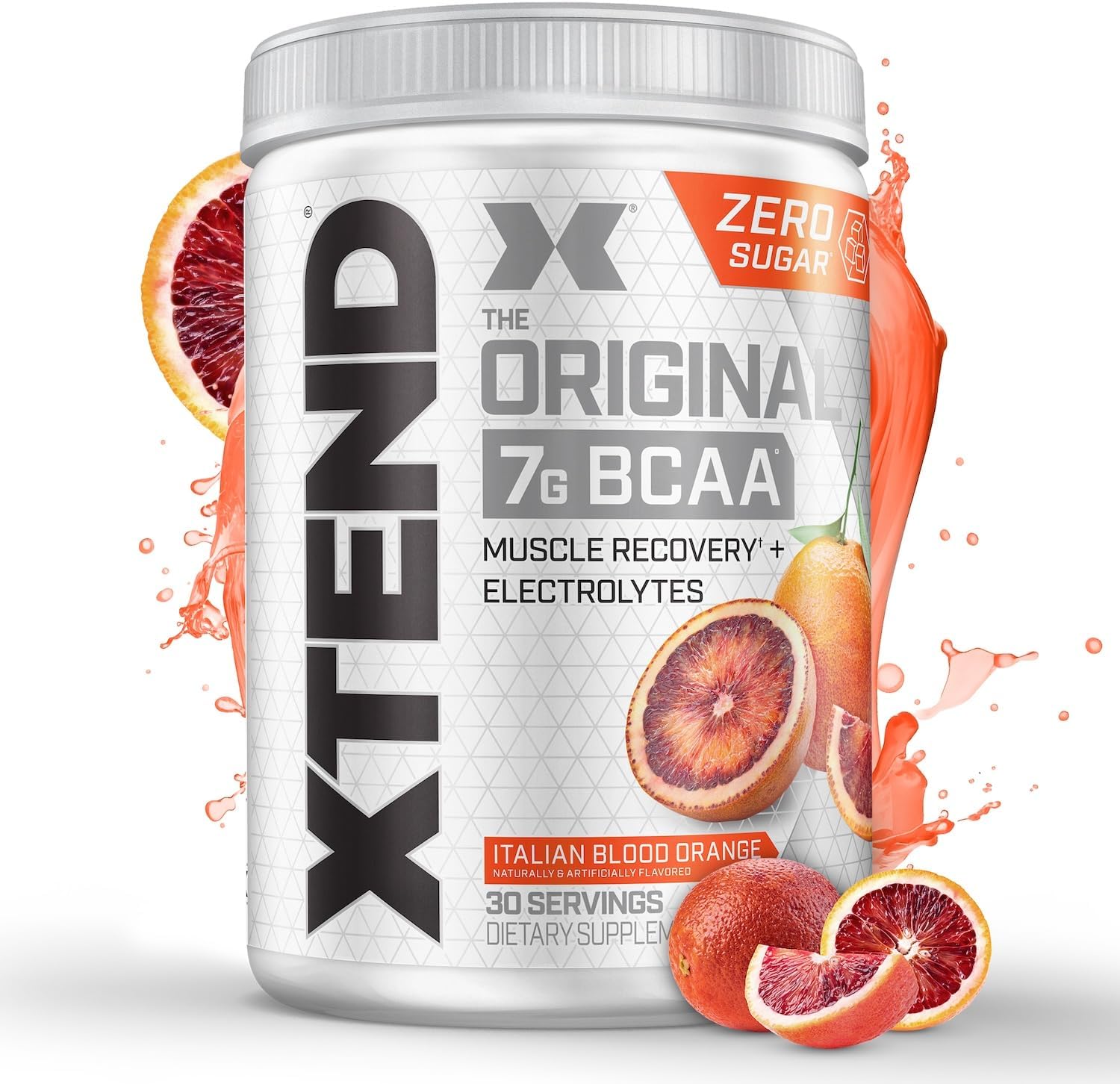 Xtend Original BCAA Powder, 7g BCAAs and 2.5g L-Glutamine for Muscle Recovery