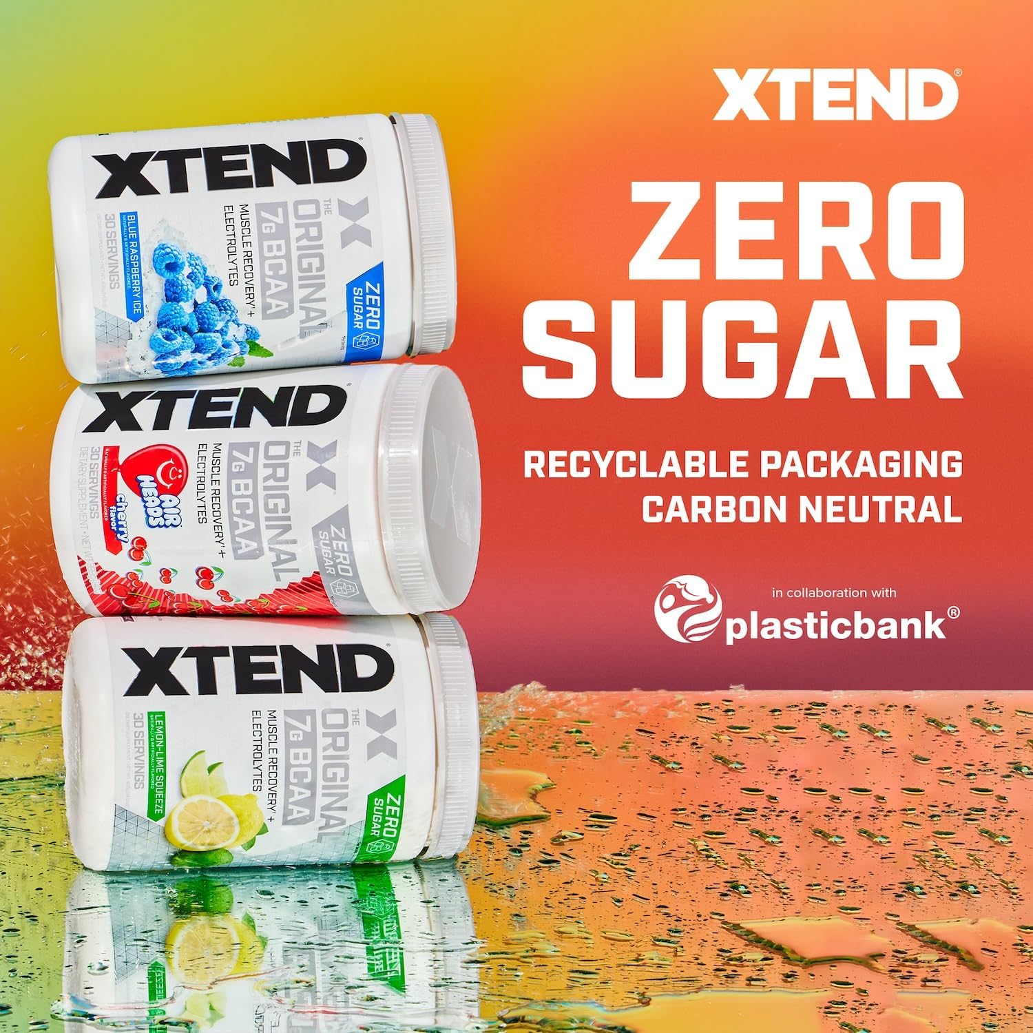 Xtend Original BCAA Powder, 7g BCAAs and 2.5g L-Glutamine for Muscle Recovery - View 4