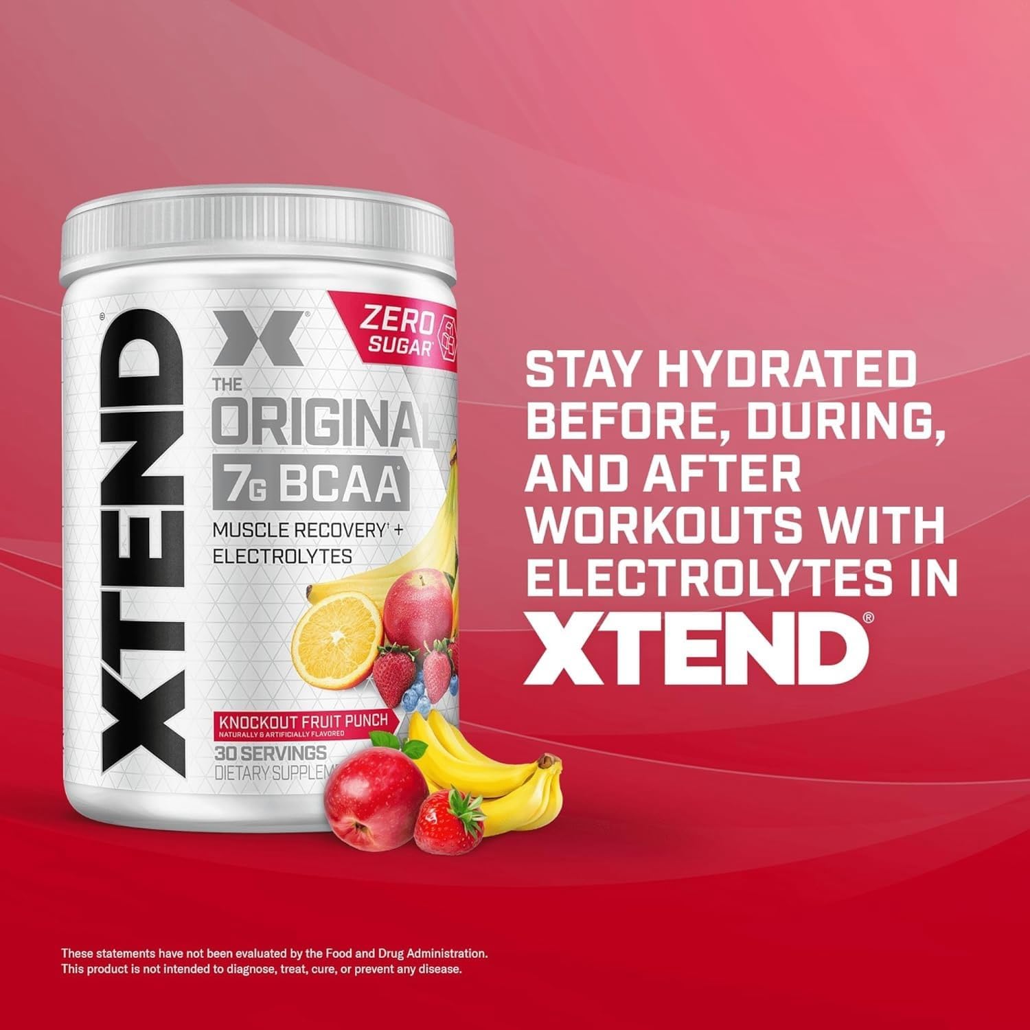 Xtend Original BCAA Powder, 7g BCAAs and 2.5g L-Glutamine for Muscle Recovery - View 6