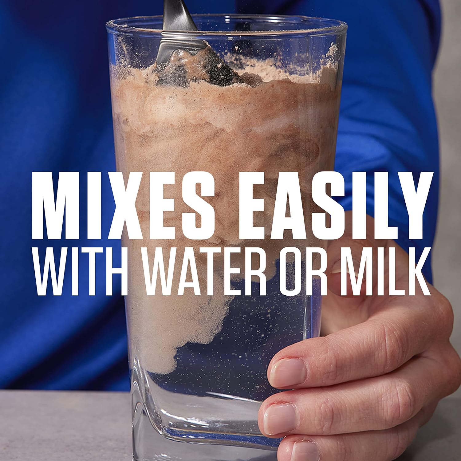 Dymatize Elite Casein Protein Powder, Chocolate, 100% Micellar Casein, 25g - View 3