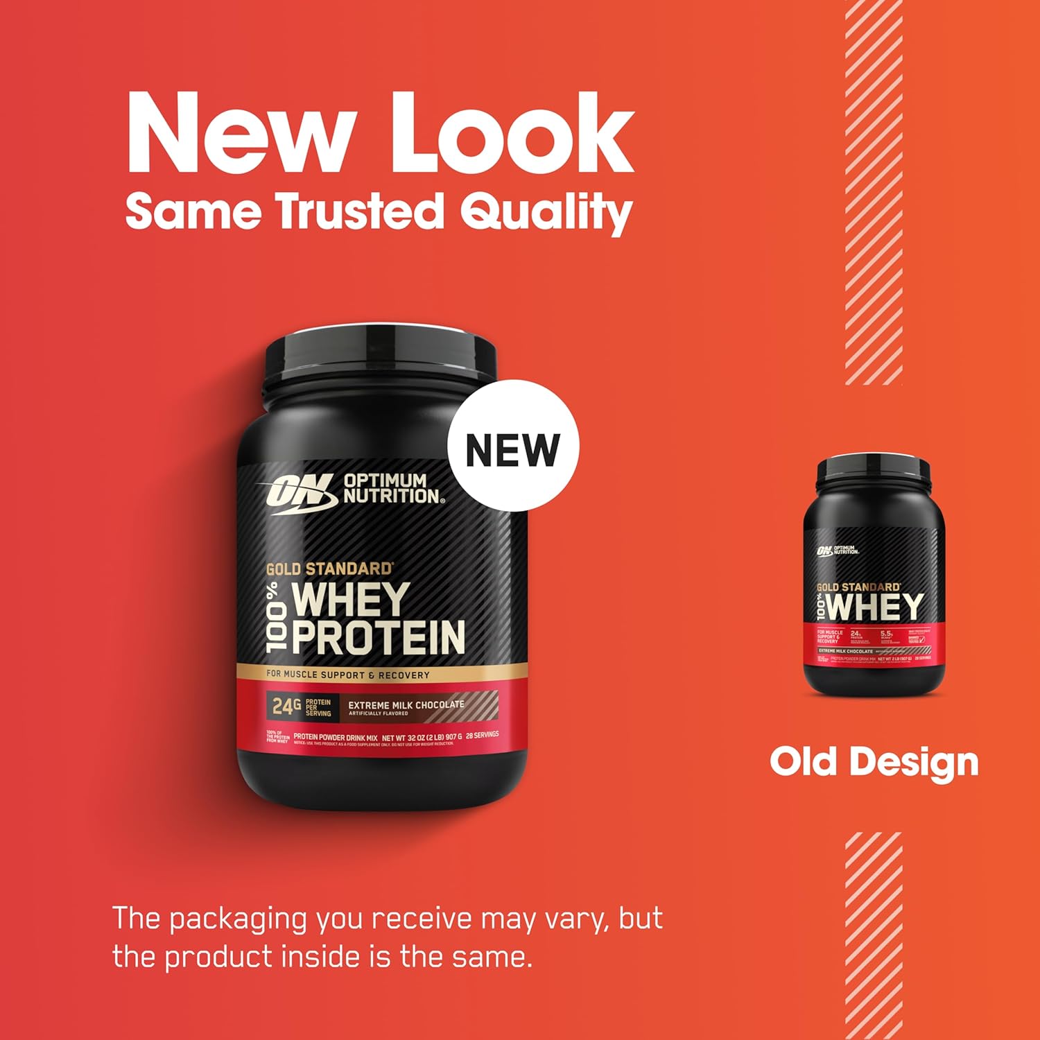 Optimum Nutrition Gold Standard 100% Whey Protein Powder, Extreme Milk - View 2