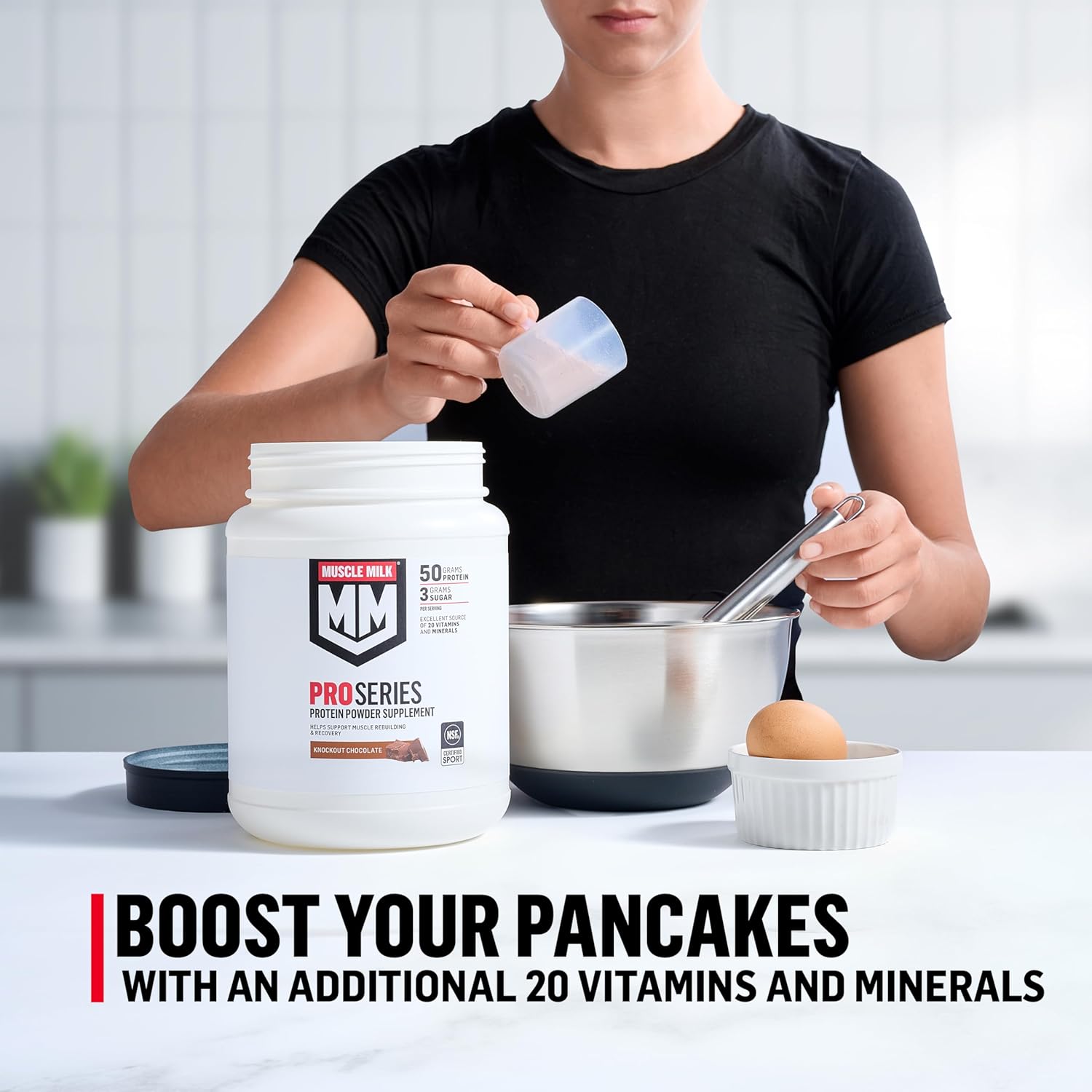 Muscle Milk Pro Series Protein Powder Supplement, Intense Vanilla, 5 Pound, 28 - View 6