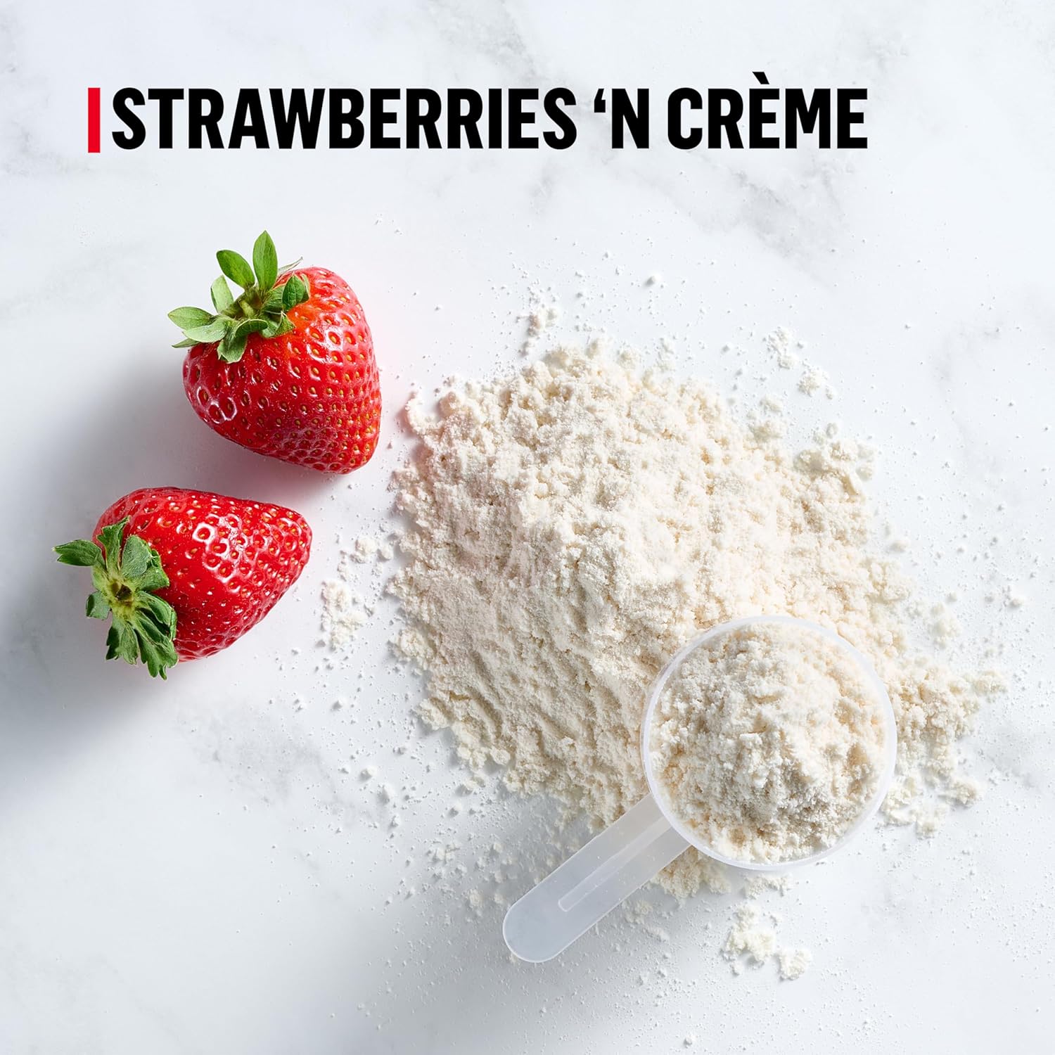 Muscle Milk Genuine Protein Powder, Strawberries 'N Crème, 32g Protein, 4.94 - View 3