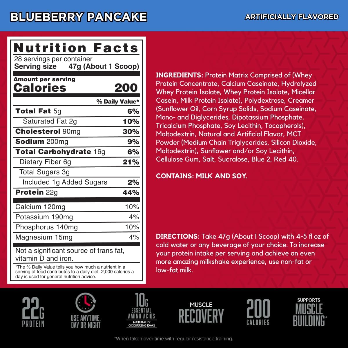 BSN SYNTHA-6 Premium Protein Powder with 6g of Fiber, Whey Protein, Micellar - View 2
