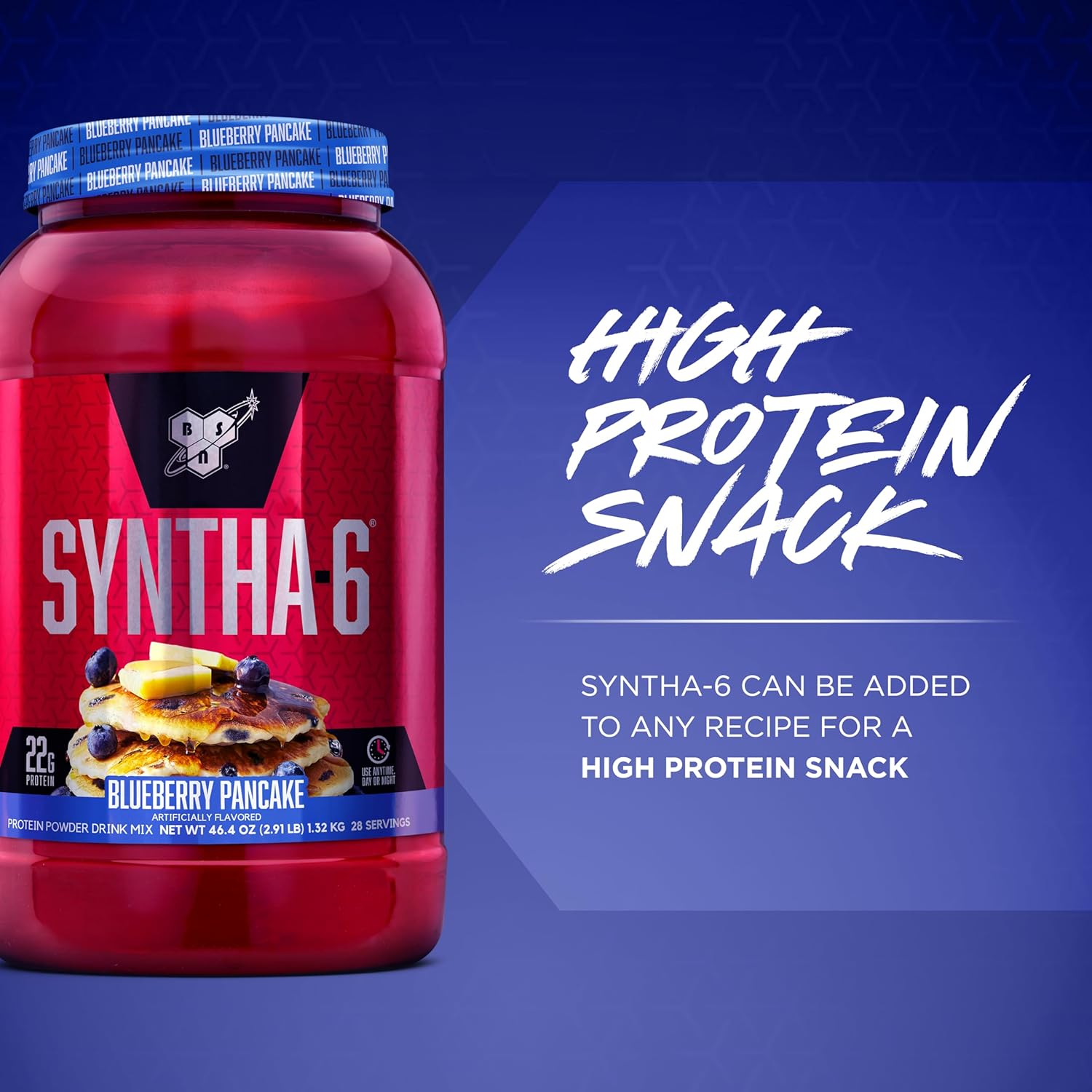 BSN SYNTHA-6 Premium Protein Powder with 6g of Fiber, Whey Protein, Micellar - View 4