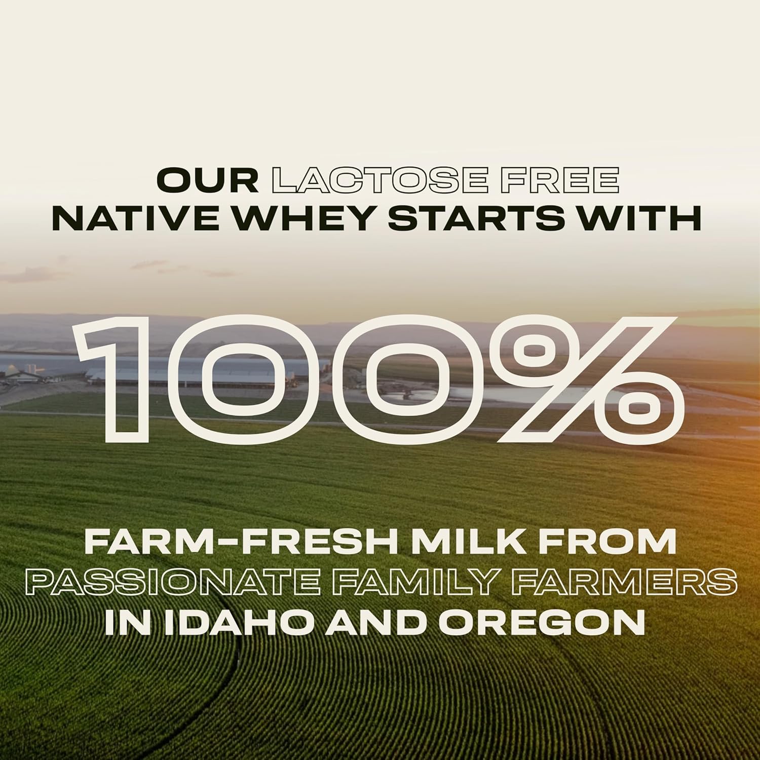 100% Whey Native Protein Powder, Unflavored, 2 lb, Made from Farm Fresh Milk, - View 6