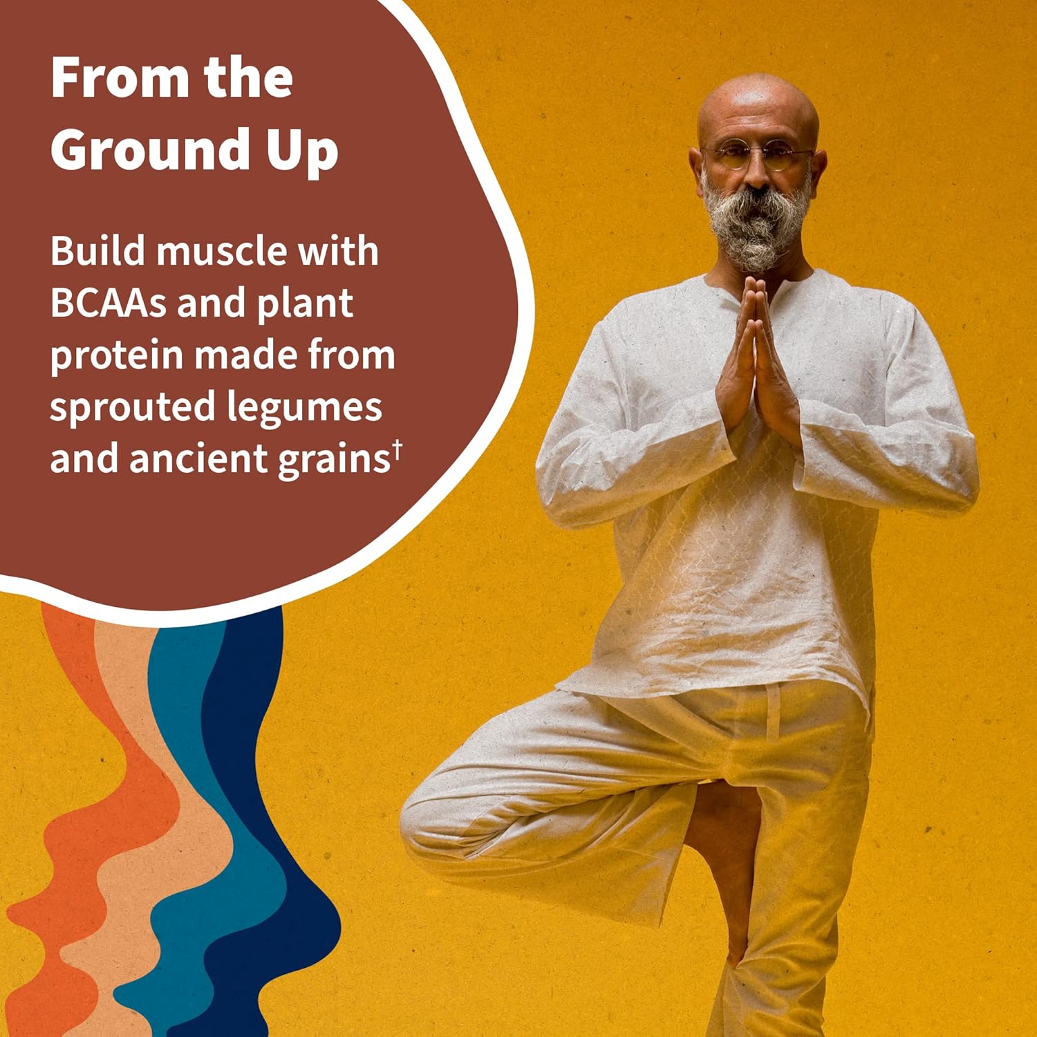 Garden of Life Organic Vegan Protein Powder, Plant Based & BCAAs, Organic - View 5