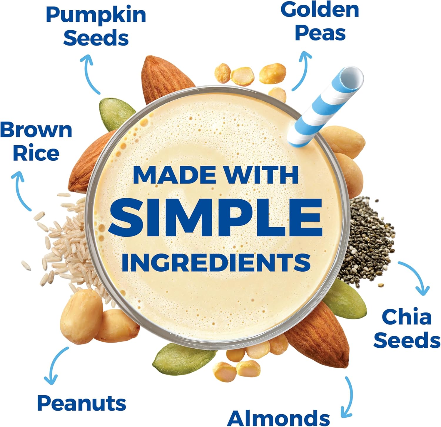 Orgain Organic Simple Vegan Protein Powder, Vanilla - 20g Plant Based Protein, - View 5