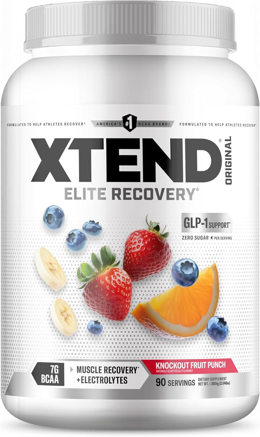 XTEND Original BCAA Powder Knockout Fruit Punch | Sugar Free Post Workout