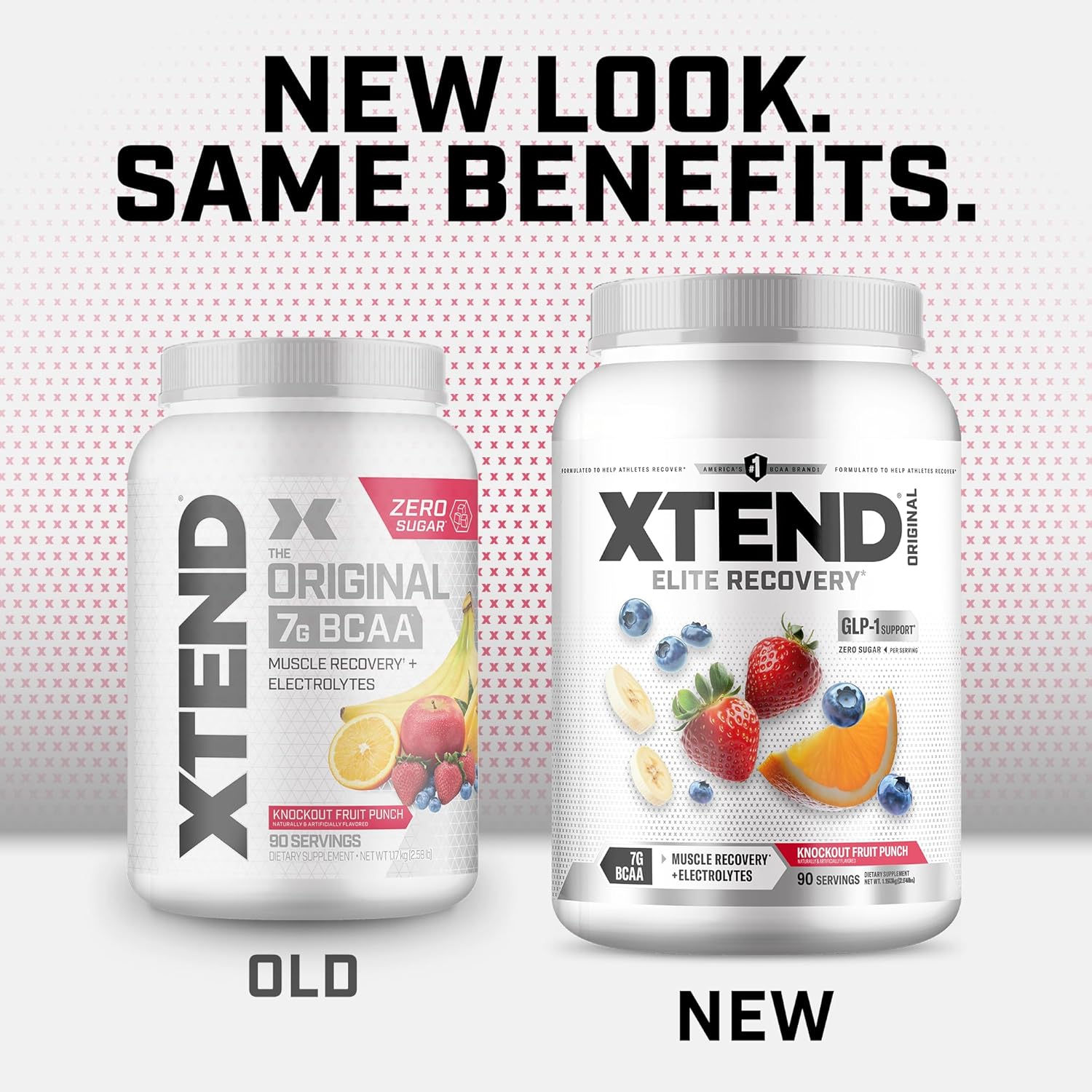XTEND Original BCAA Powder Knockout Fruit Punch | Sugar Free Post Workout - View 3
