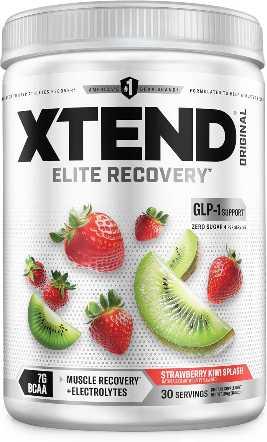 Xtend Original BCAA Powder, 7g BCAAs and 2.5g L-Glutamine for Muscle Recovery