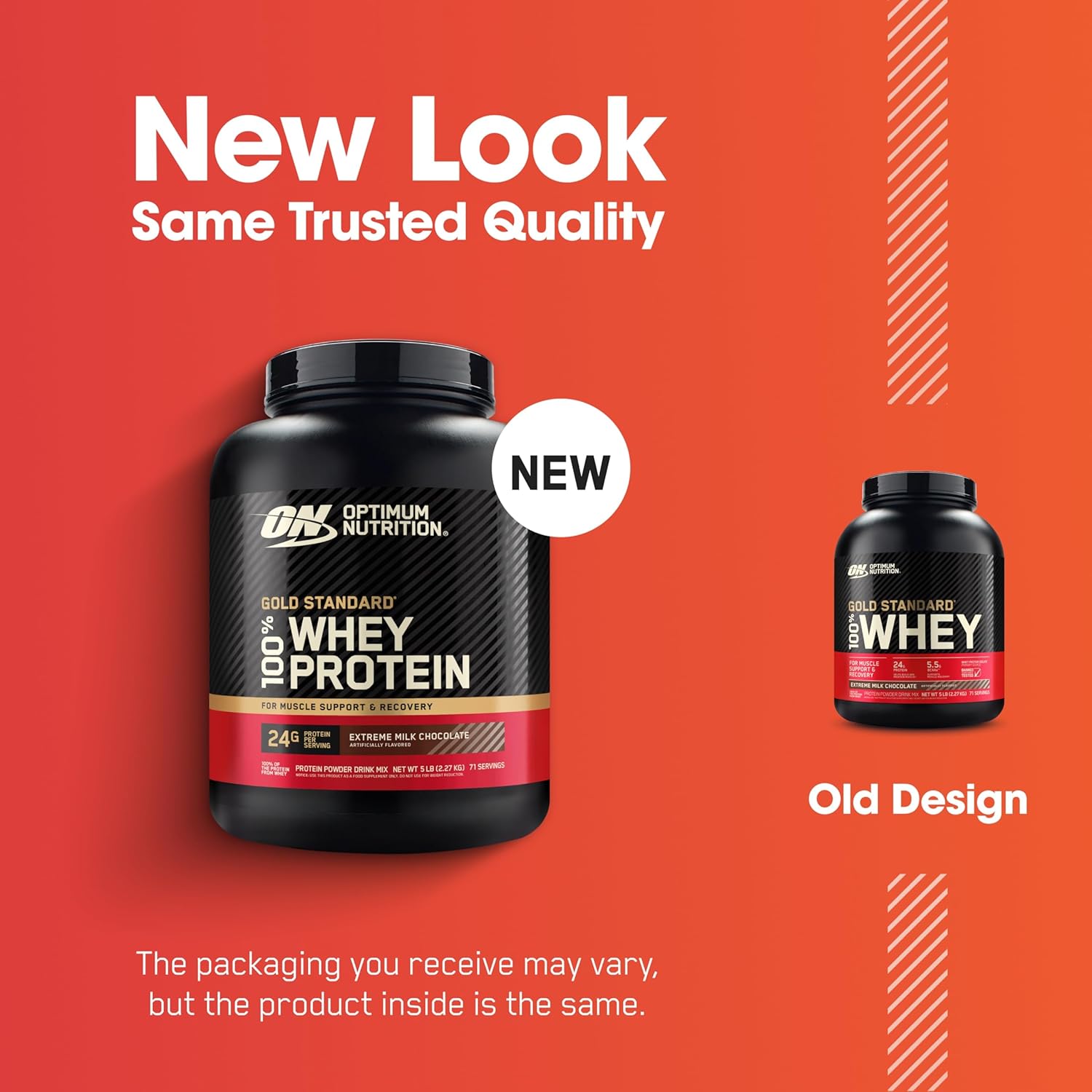 Optimum Nutrition Gold Standard 100% Whey Protein Powder, Extreme Milk - View 2