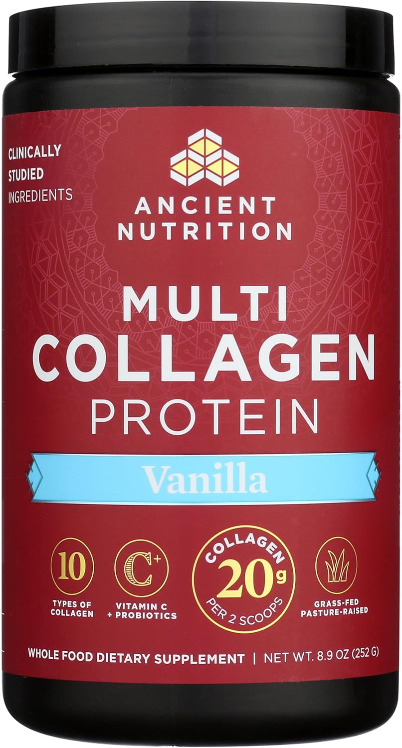 Ancient Nutrition Collagen Peptides Powder, Multi Collagen Protein, Women & - View 5