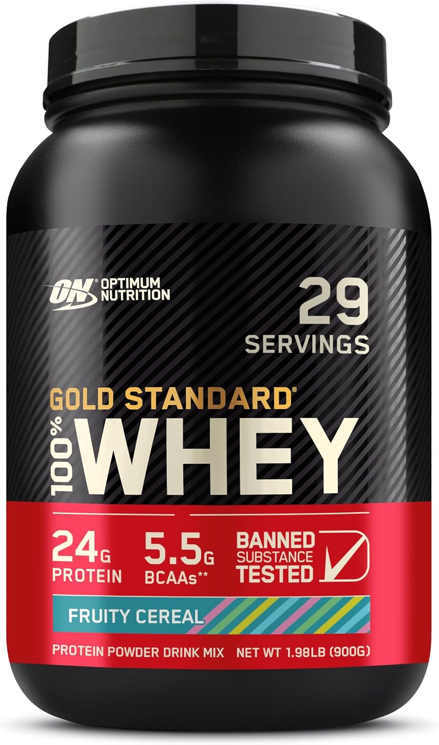 Optimum Nutrition New Flavor Gold Standard 100% Whey Protein Powder, Fruity