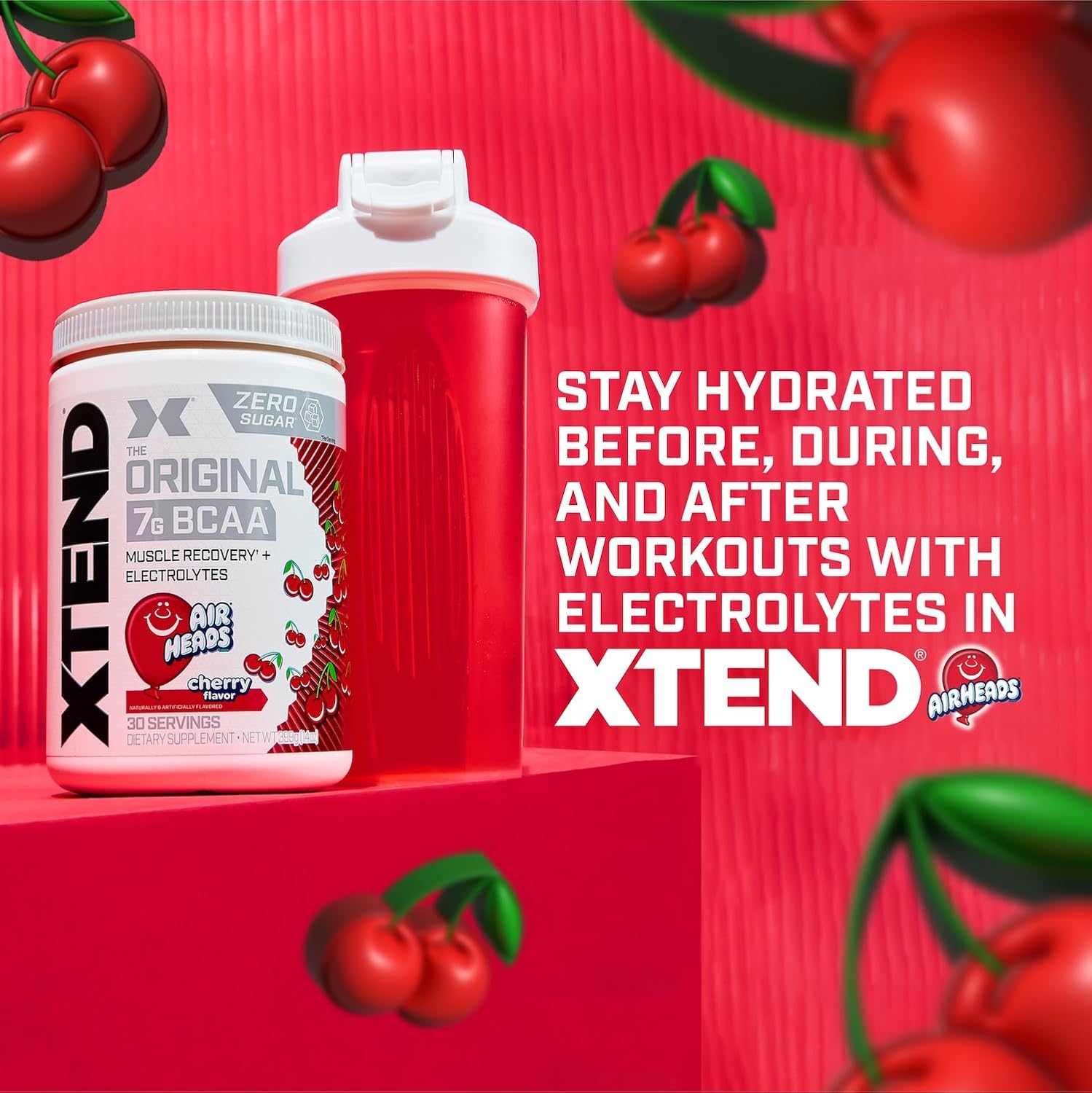 Xtend Original BCAA Powder, 7g BCAAs and 2.5g L-Glutamine for Muscle Recovery - View 5