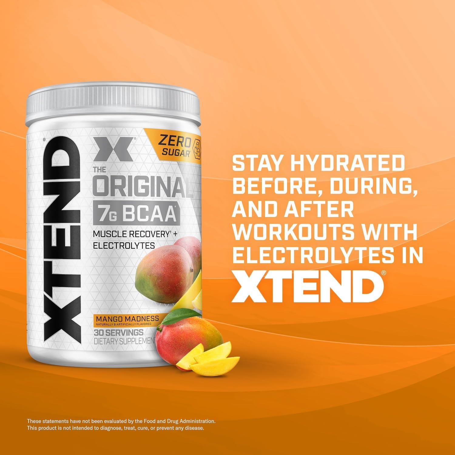 Xtend Original BCAA Powder, 7g BCAAs and 2.5g L-Glutamine for Muscle Recovery - View 6