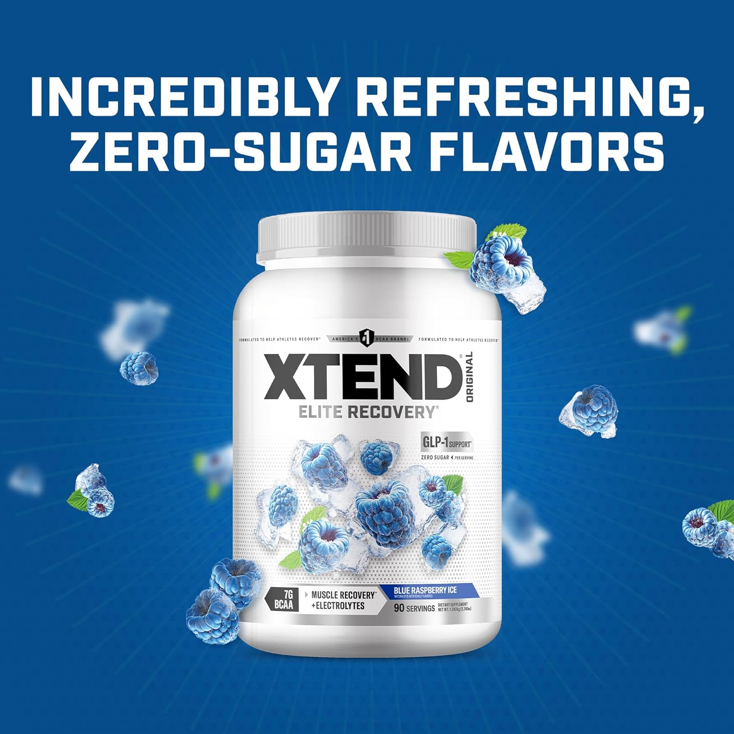 Xtend Original BCAA Powder, 7g BCAAs and 2.5g L-Glutamine for Muscle Recovery - View 5