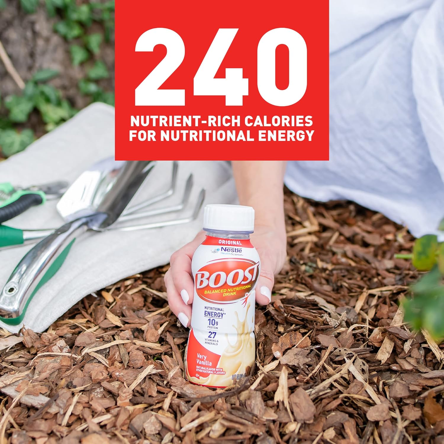 BOOST Original Ready to Drink Nutritional Drinks, Very Vanilla, 8 Fl Oz - View 3