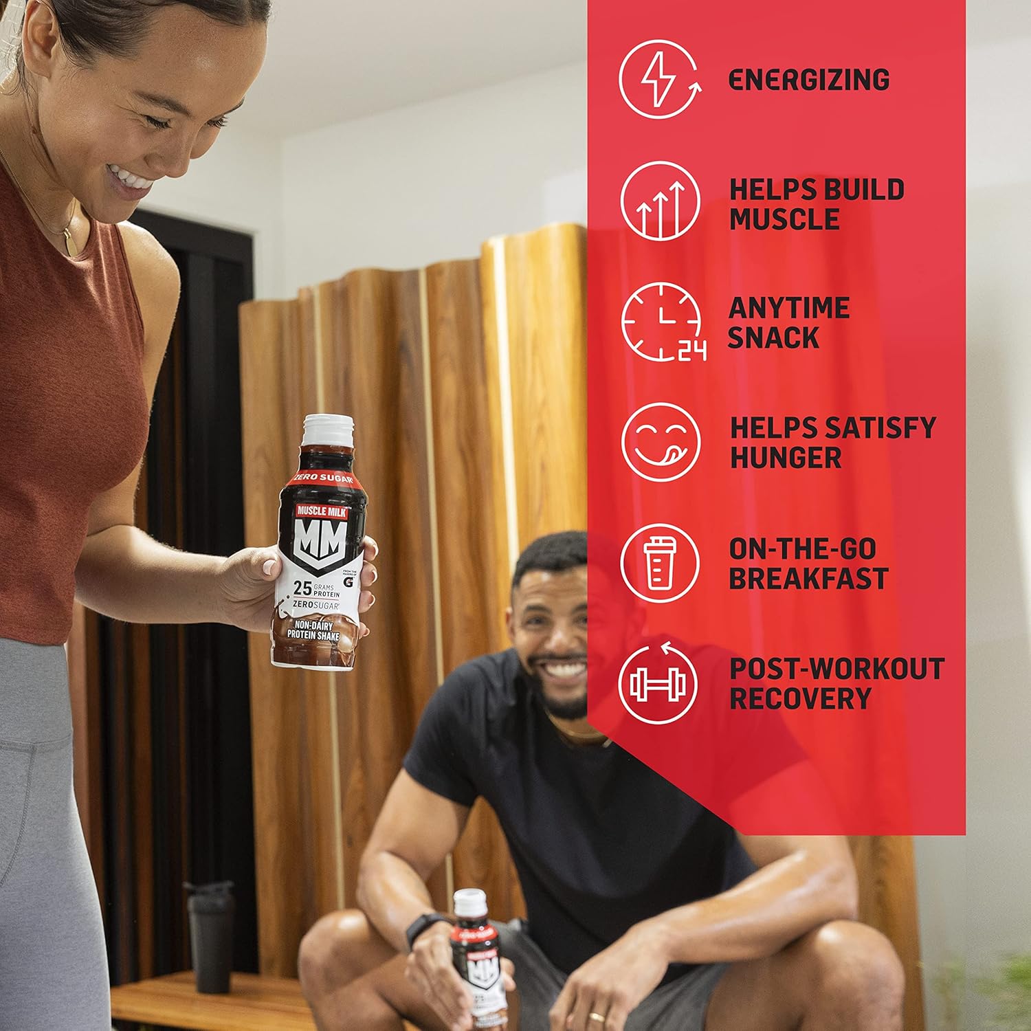 Muscle Milk Genuine Protein Shake,Vanilla Creme, 11.16 Fl Oz Bottle,25g - View 4