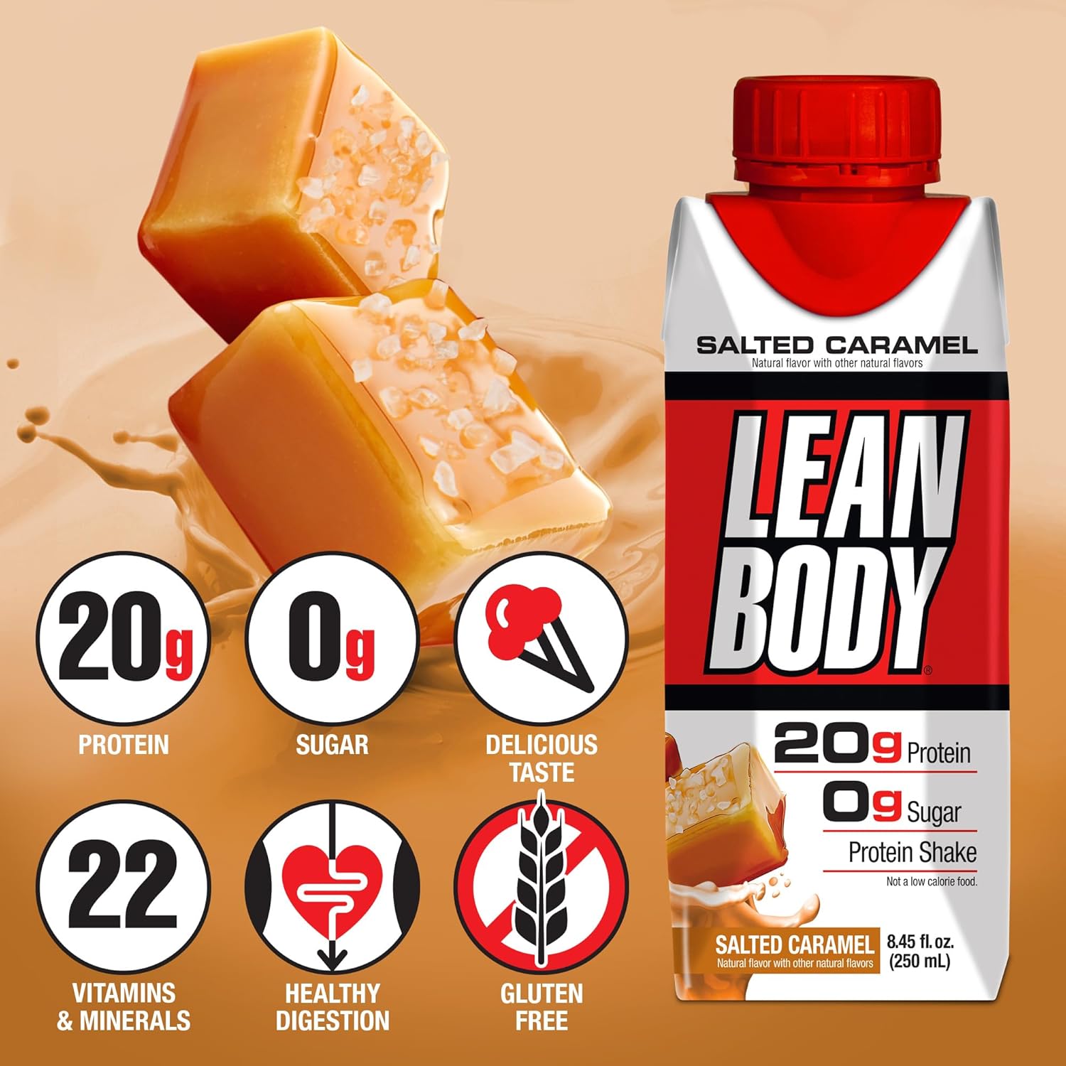 LABRADA NUTRITION - Lean Body RTD Whey Protein Shake, Convenient On-The-Go Meal - View 3