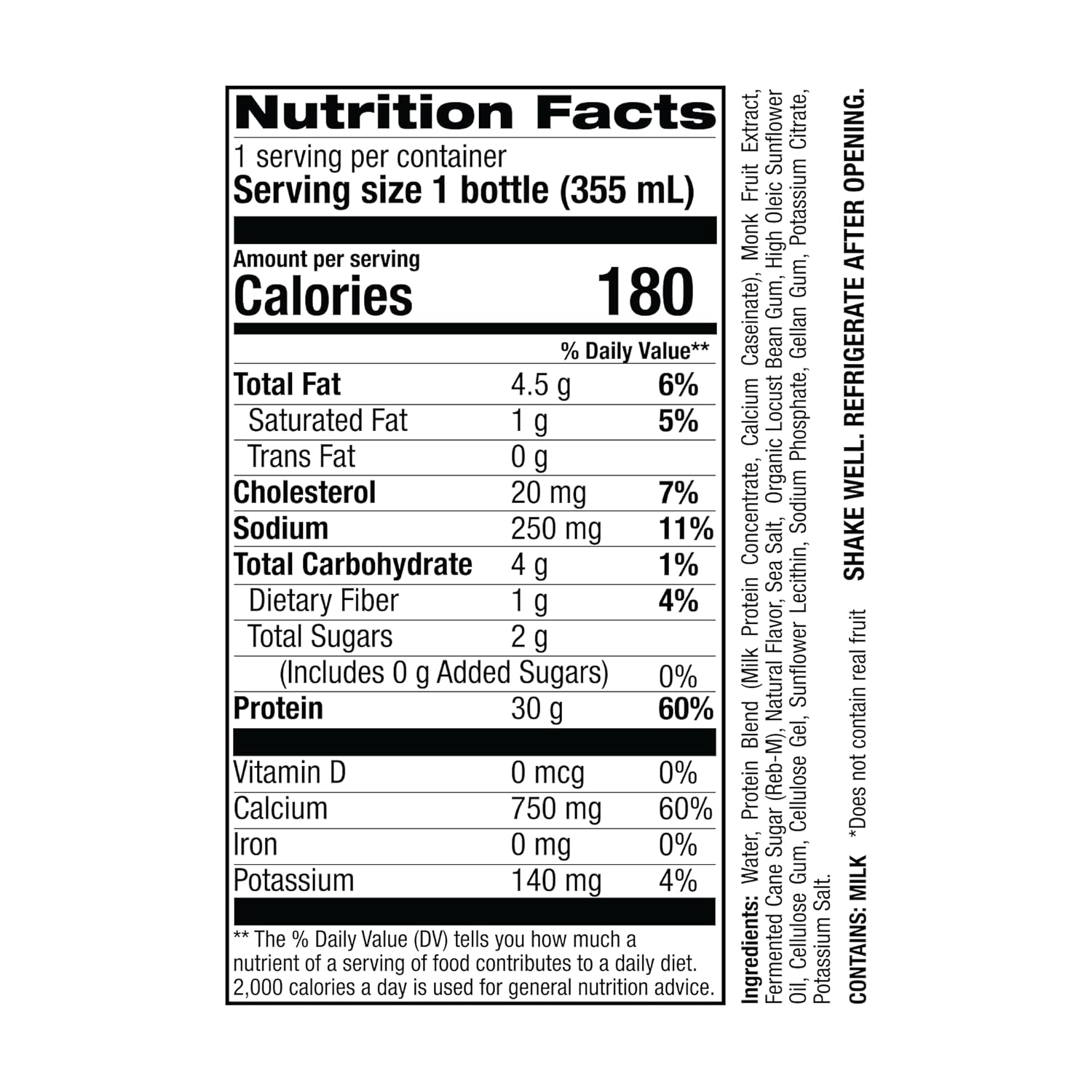 Jocko Mölk 30g Grass Fed Protein Shakes – No Added Sugar Protein Drinks KETO - View 2