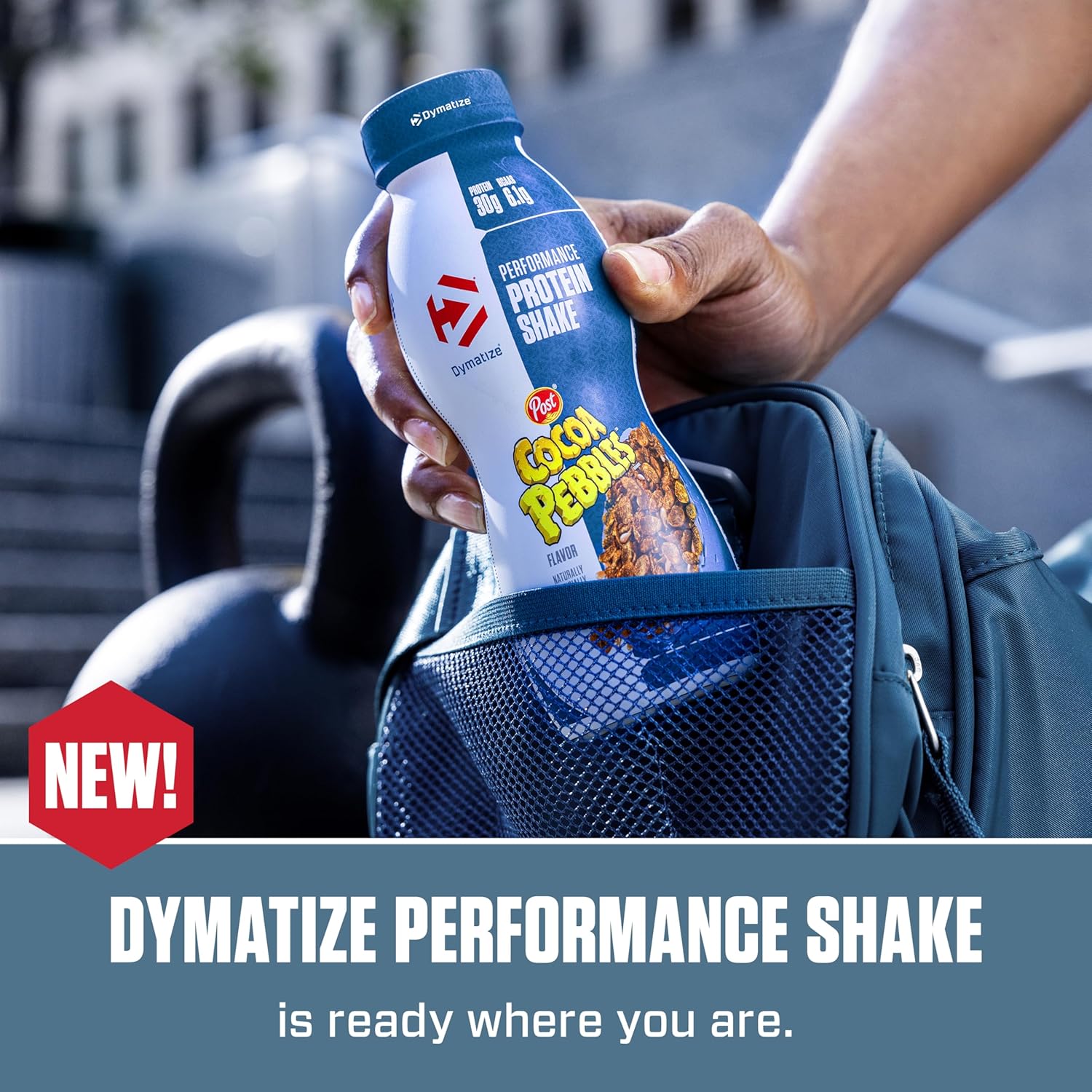 Dymatize Performance Protein Shake, Cocoa Pebbles, 30g Protein, 6.1g BCAA for - View 3