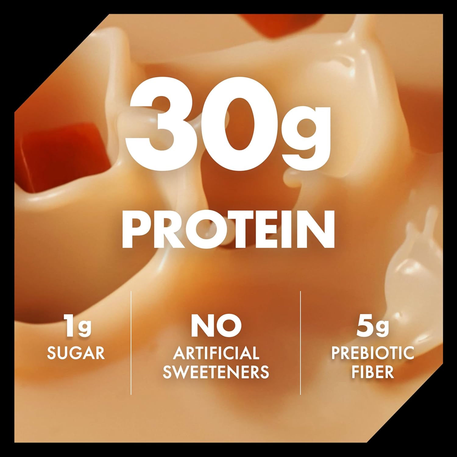 Oikos Protein Shake, Salted Caramel, 30g High Protein Drinks, Shelf Stable, - View 3