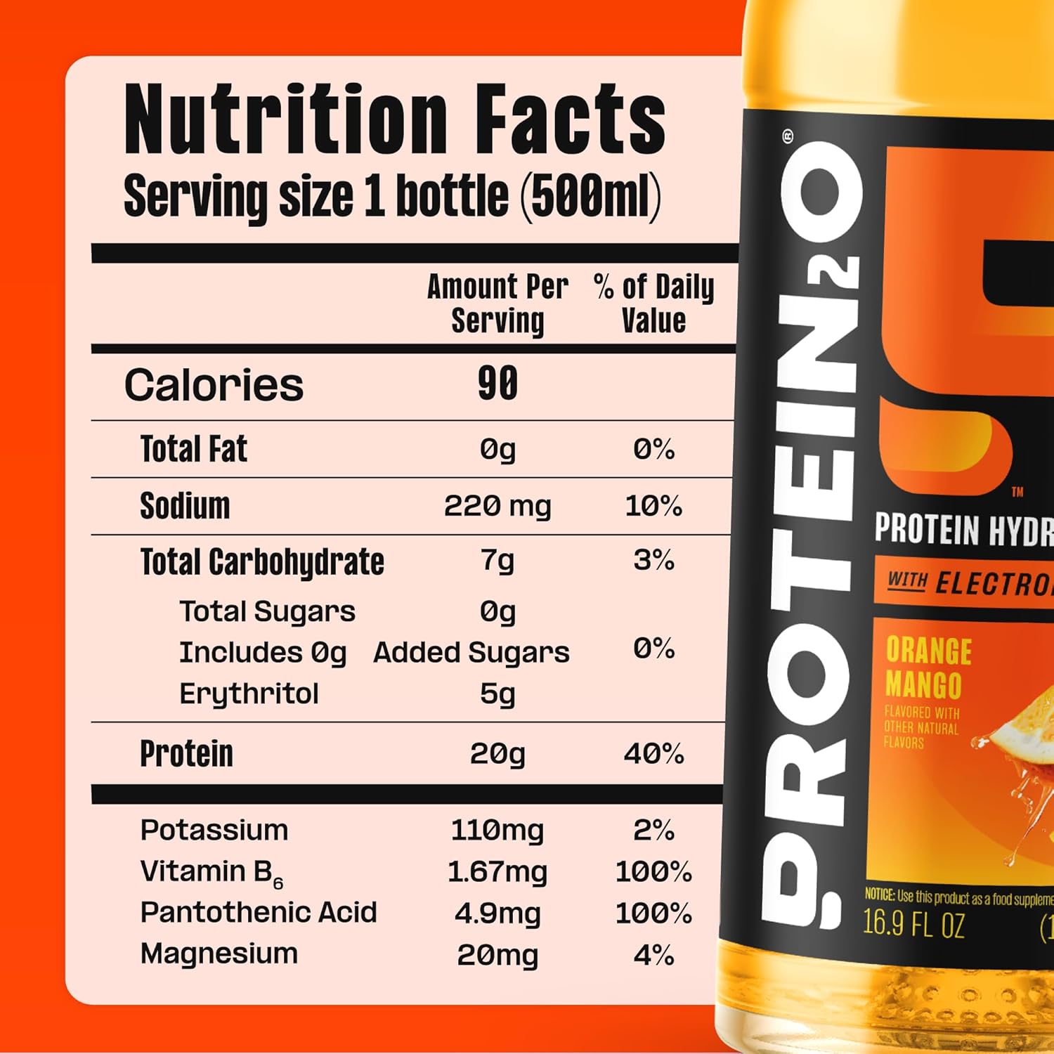Protein2o Hydration Drink - 2-in-1 Liquid Clear Whey Protein Isolate and - View 6