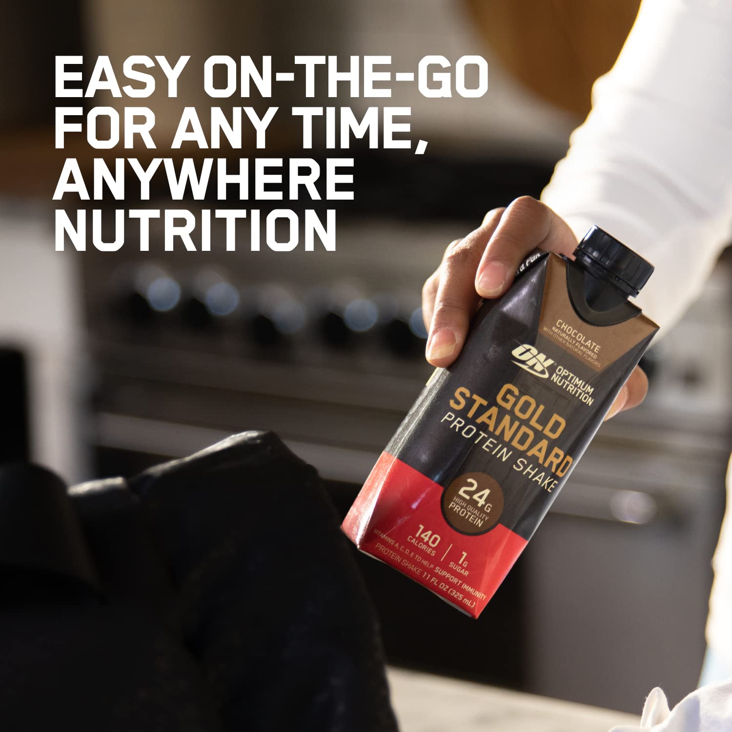 Optimum Nutrition Gold Standard Protein Shake, 24g Protein, Ready to Drink - View 5
