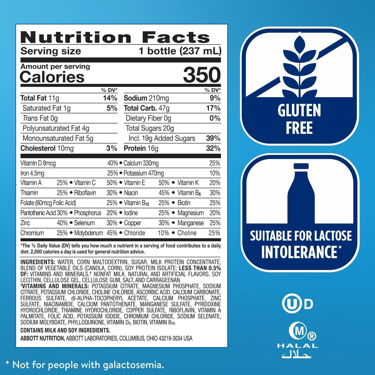 Ensure Plus Butter Pecan Nutrition Shake | Meal Replacement Shake | Ready To - View 6