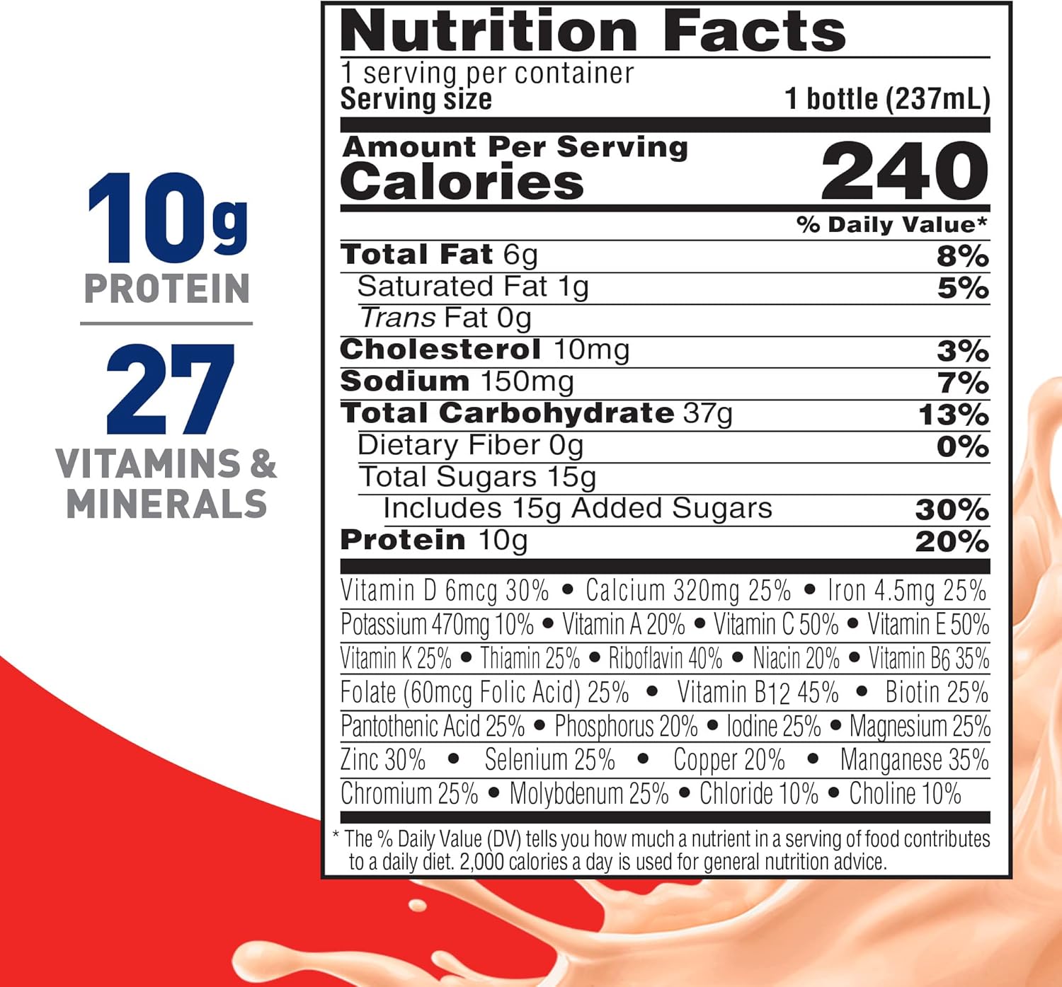 BOOST Original Ready to Drink Nutritional Drink, Creamy Strawberry, 8 fl oz - View 6