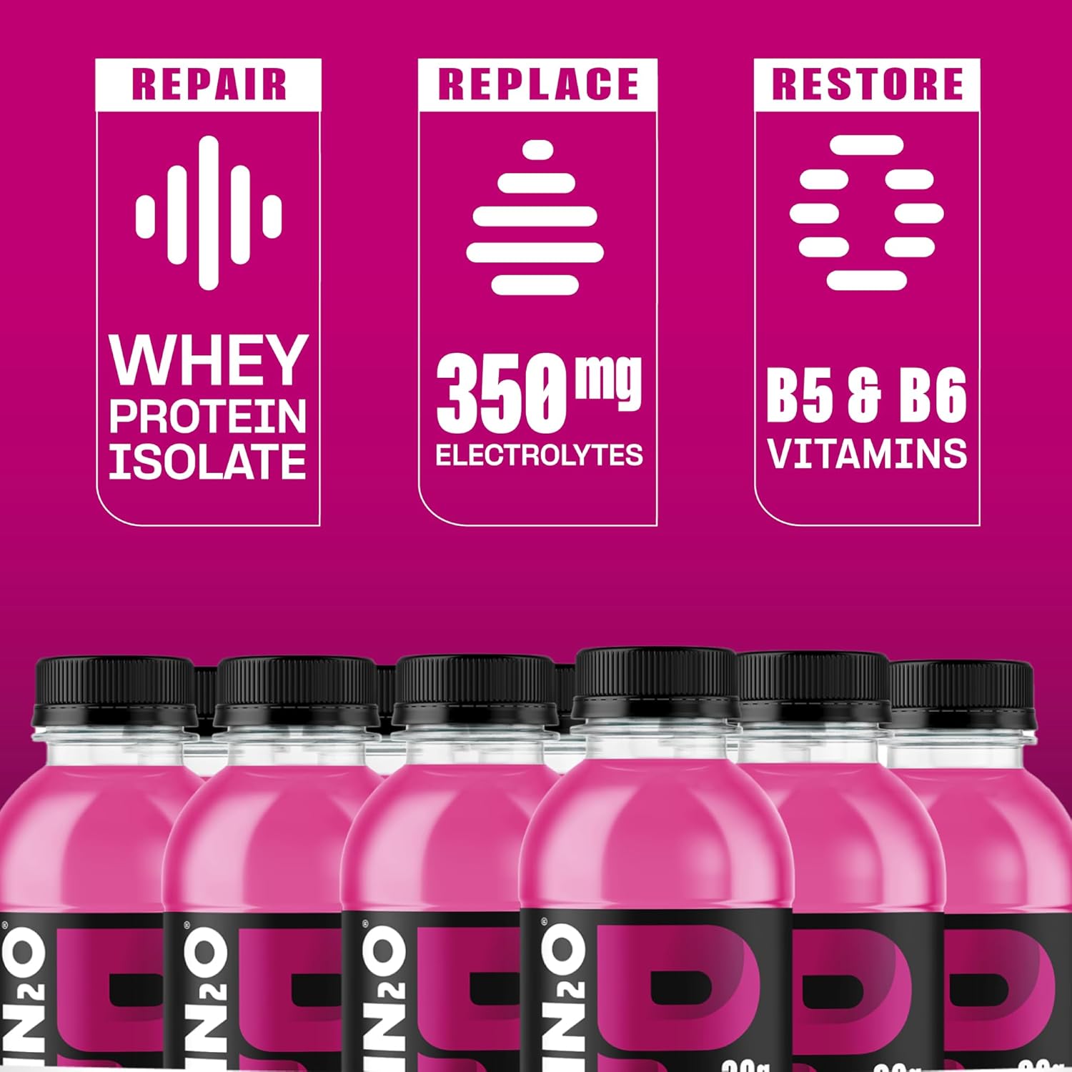 Protein2o Hydration Drink - 2-in-1 Liquid Clear Whey Protein Isolate and - View 5